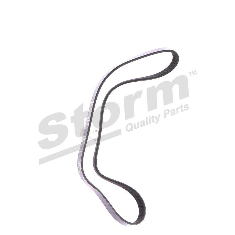 Courroie trapézoïdale à nervures STORM QUALITY PARTS STO6PK1013