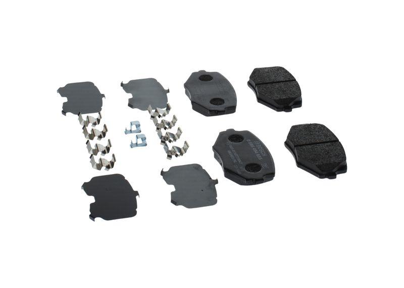 Kit de plaquettes de frein, frein à disque BOSCH 0 986 494 655