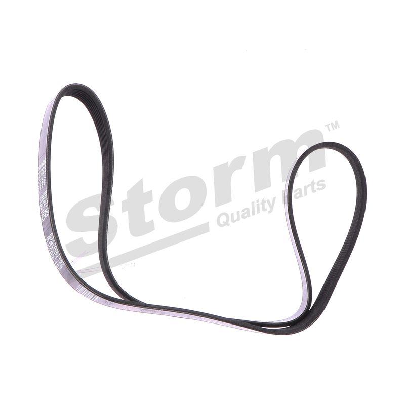 Courroie trapézoïdale à nervures STORM QUALITY PARTS STO7PK1125