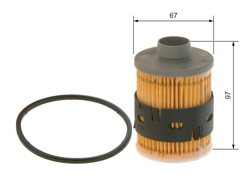 Filtre à carburant BOSCH 1 457 070 001