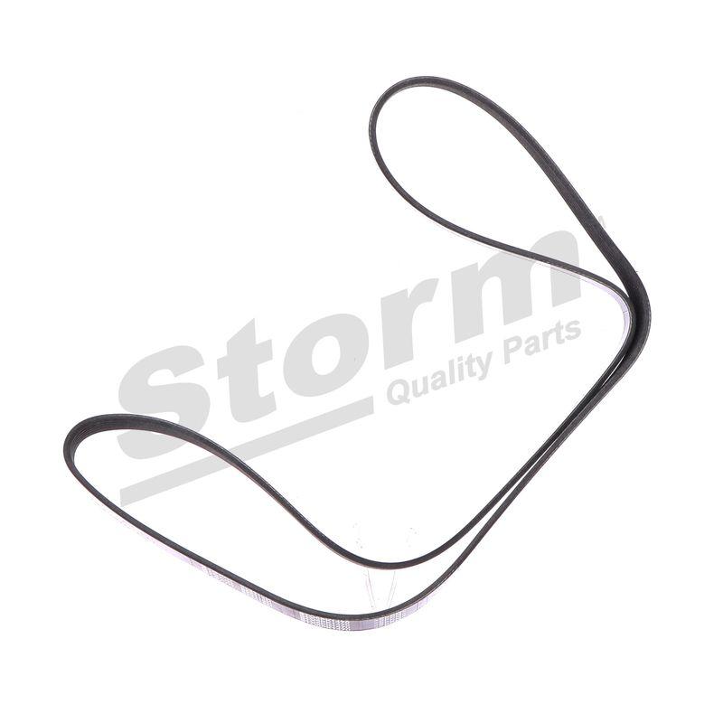 Courroie trapézoïdale à nervures STORM QUALITY PARTS STO6PK1470