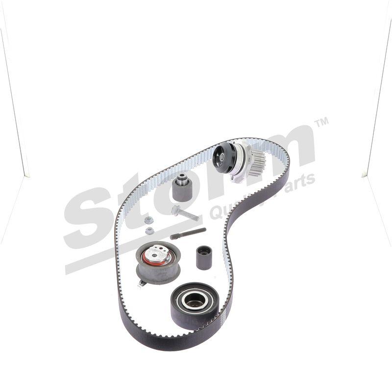 Pompe à eau + kit de courroie crantée STORM QUALITY PARTS 5550791KP