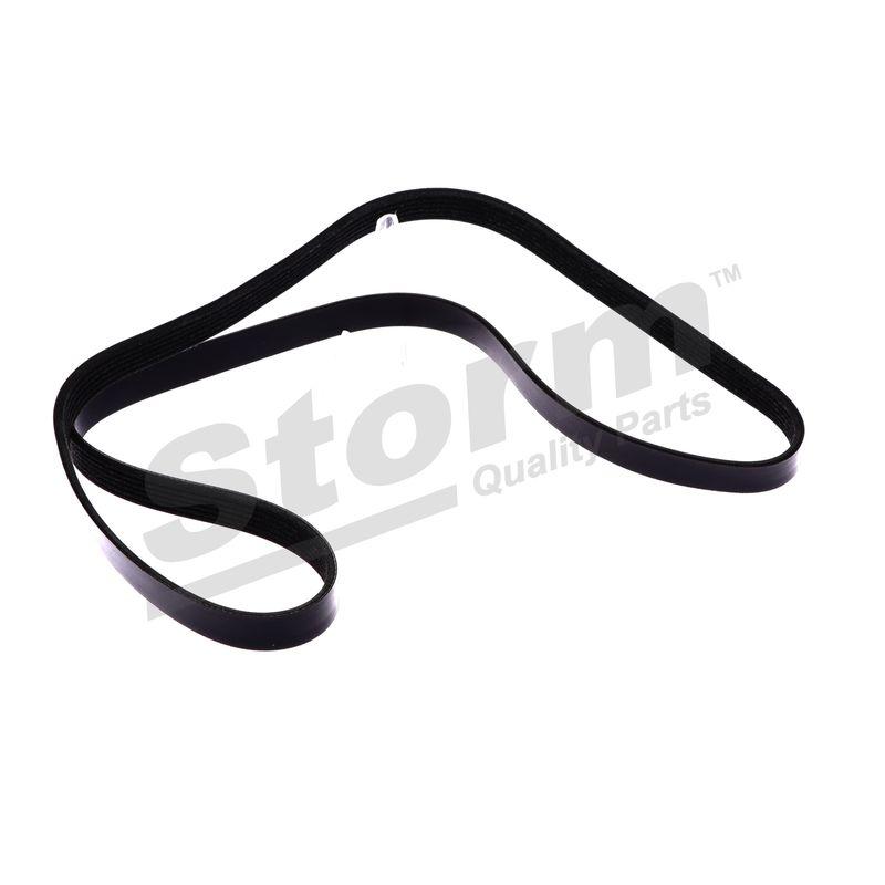 Courroie trapézoïdale à nervures STORM QUALITY PARTS STO6PK1390