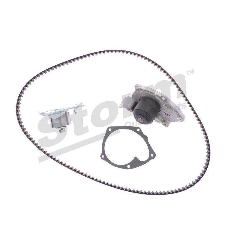 Pompe à eau + kit de courroie crantée STORM QUALITY PARTS 904509KP