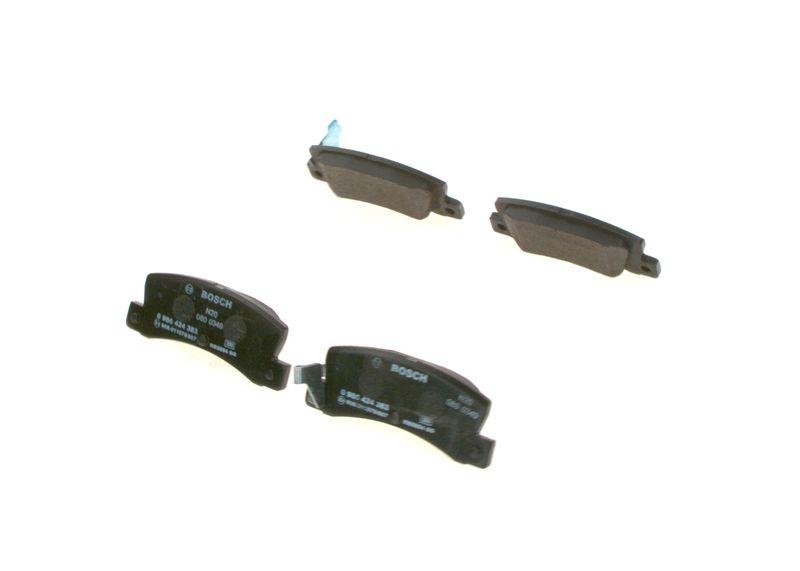 Kit de plaquettes de frein, frein à disque BOSCH 0 986 424 383