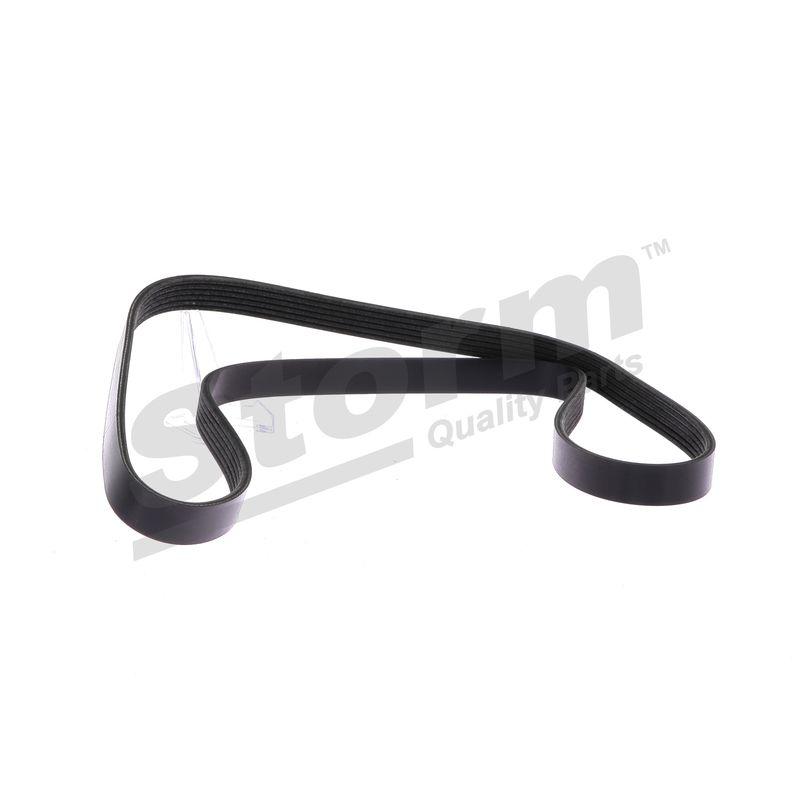 Courroie trapézoïdale à nervures STORM QUALITY PARTS STO6PK1438