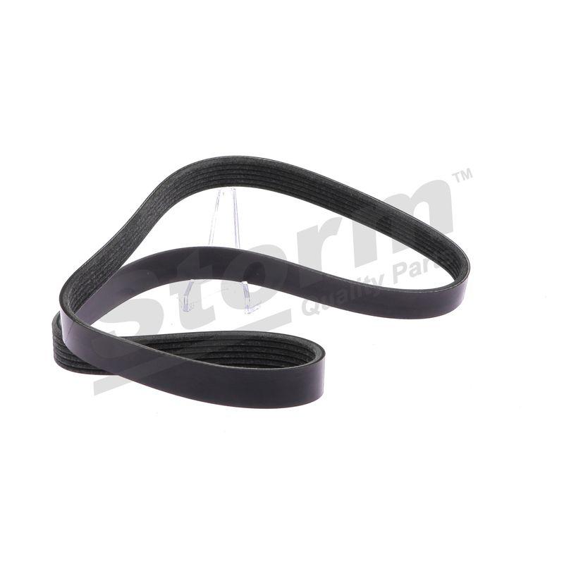 Courroie trapézoïdale à nervures STORM QUALITY PARTS STO6PK1050