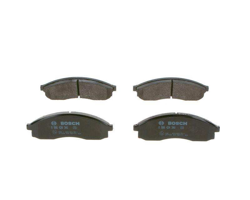 Kit de plaquettes de frein, frein à disque BOSCH 0 986 424 340