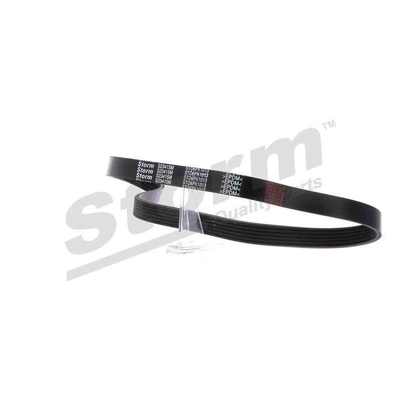 Courroie trapézoïdale à nervures STORM QUALITY PARTS STO6PK1013