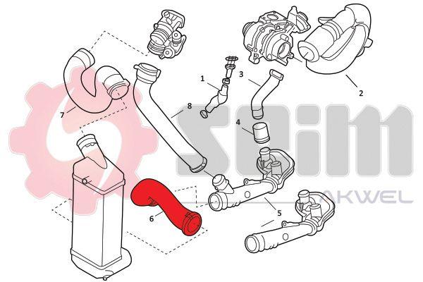 Gaine de suralimentation SEIM 981898