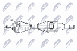 Arbre de transmission NTY NPW-ME-231