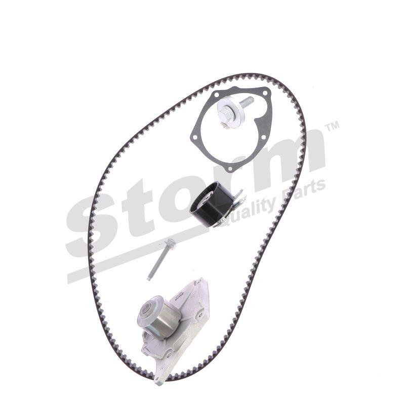 Pompe à eau + kit de courroie crantée STORM QUALITY PARTS 5550578KP