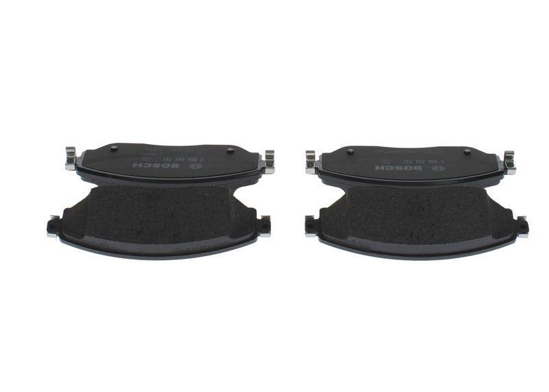Kit de plaquettes de frein, frein à disque BOSCH 0986494741