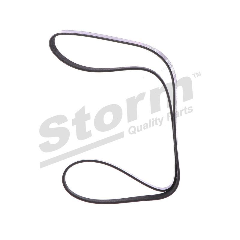 Courroie trapézoïdale à nervures STORM QUALITY PARTS STO6PK1438