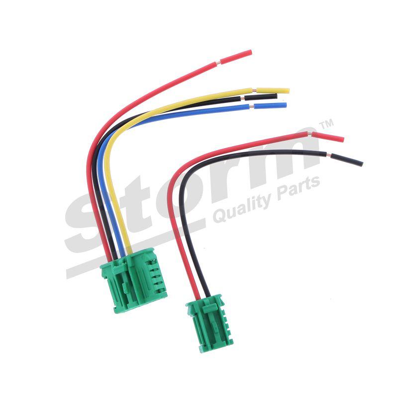 Kit rép. de câble, résistance (ventilateur d'habitacle) STORM QUALITY PARTS 888699