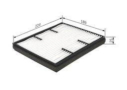Filtre, air de l'habitacle BOSCH 1987432223