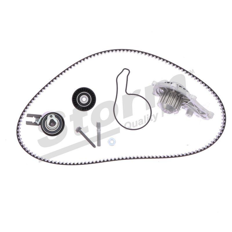 Pompe à eau + kit de courroie crantée STORM QUALITY PARTS 904487KP