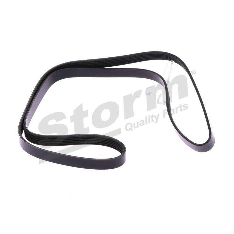 Courroie trapézoïdale à nervures STORM QUALITY PARTS STO6PK1725