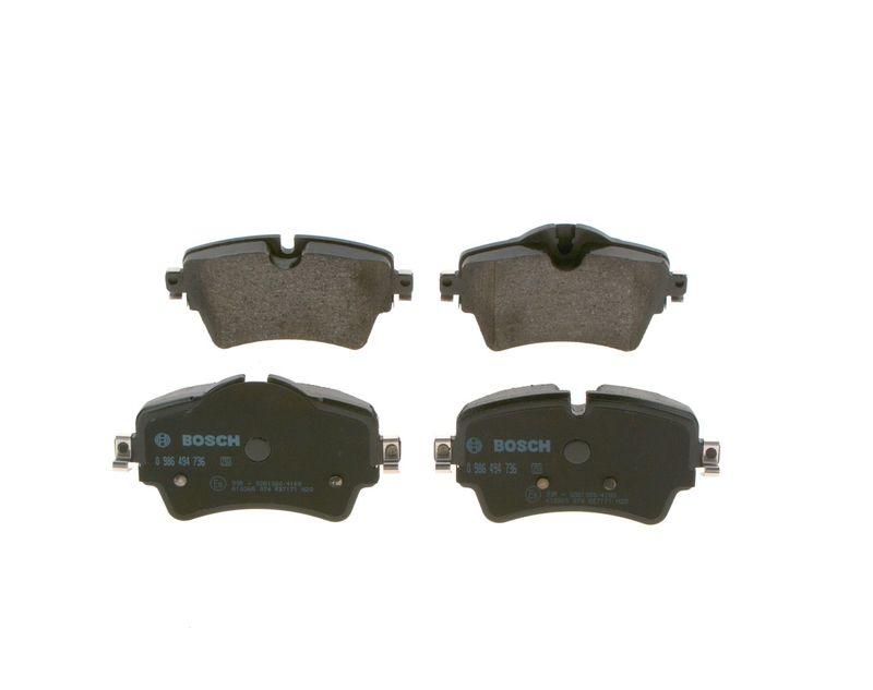Kit de plaquettes de frein, frein à disque BOSCH 0 986 494 736