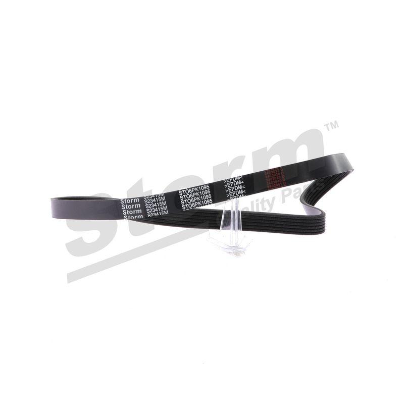 Courroie trapézoïdale à nervures STORM QUALITY PARTS STO6PK1095