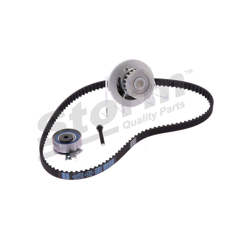 Pompe à eau + kit de courroie crantée STORM QUALITY PARTS 5550019KP
