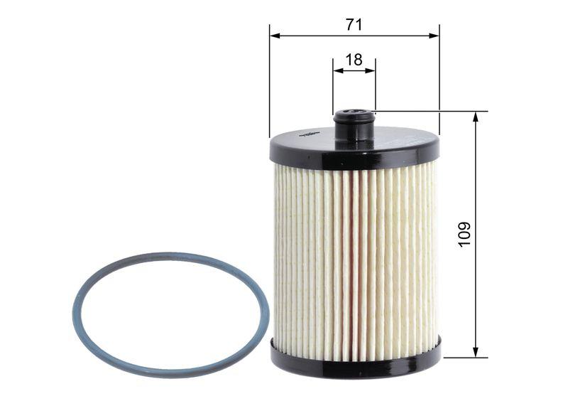 Filtre à carburant BOSCH F 026 402 005