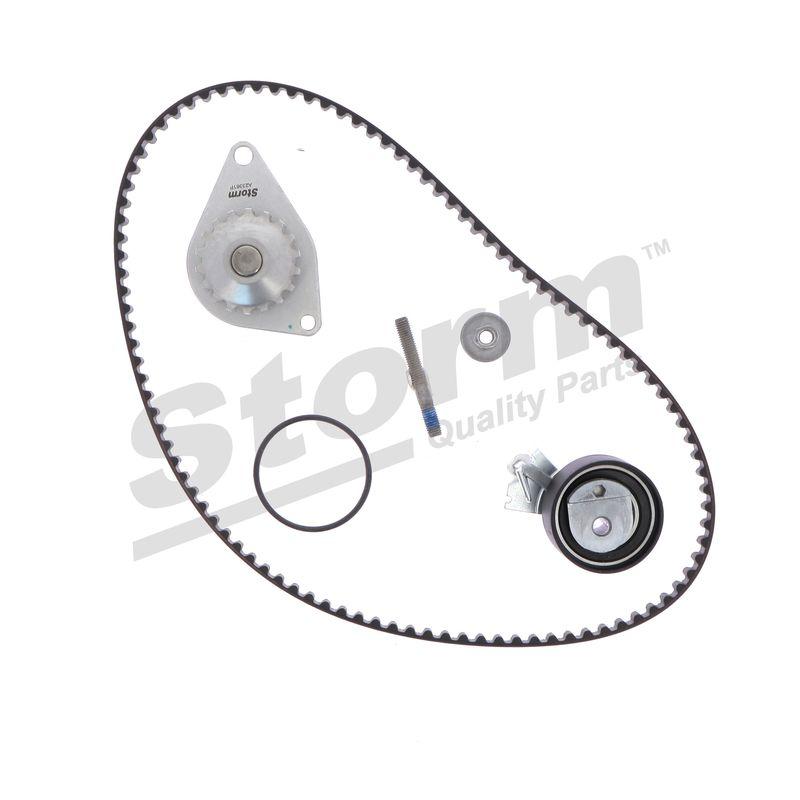 Pompe à eau + kit de courroie crantée STORM QUALITY PARTS 904463KP