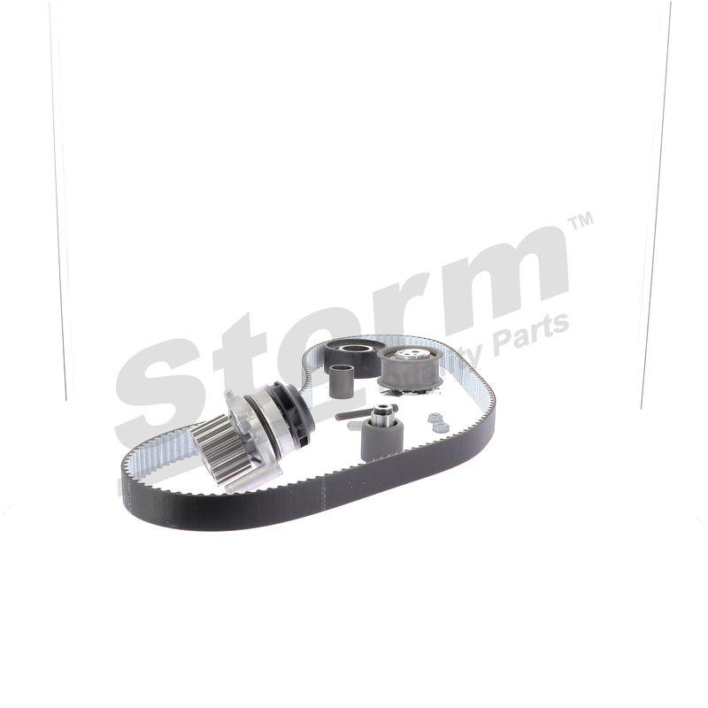 Pompe à eau + kit de courroie crantée STORM QUALITY PARTS 5550791KP