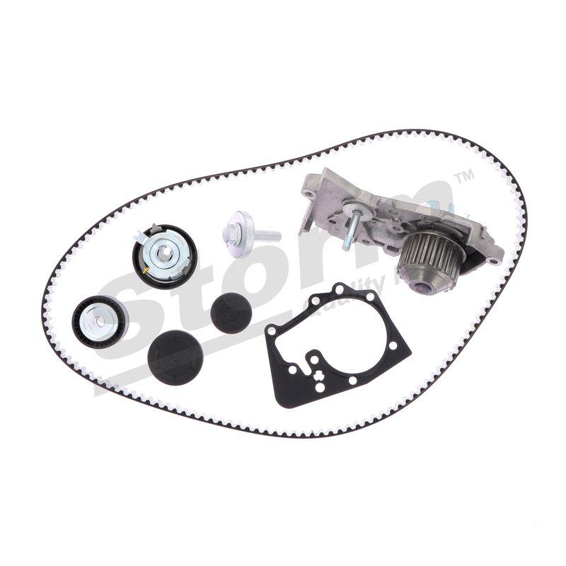 Pompe à eau + kit de courroie crantée STORM QUALITY PARTS 914560KP