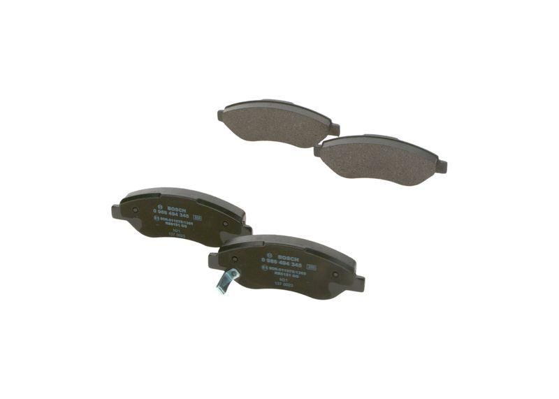 Kit de plaquettes de frein, frein à disque BOSCH 0 986 494 345