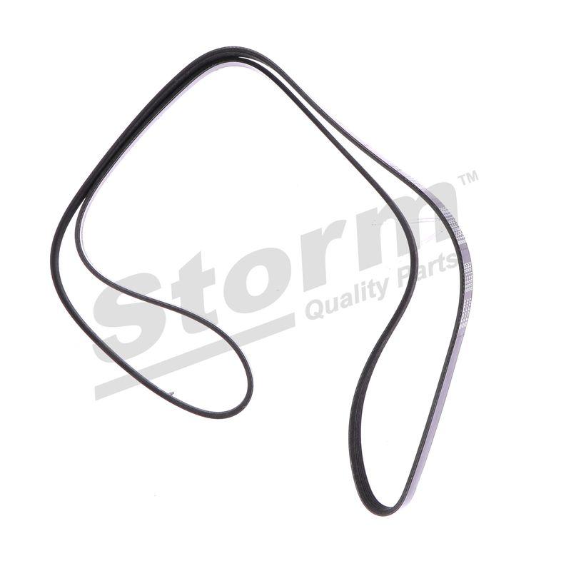 Courroie trapézoïdale à nervures STORM QUALITY PARTS STO5PK1750