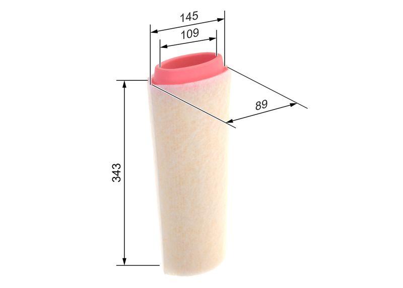 Filtre à air BOSCH 1 457 433 588
