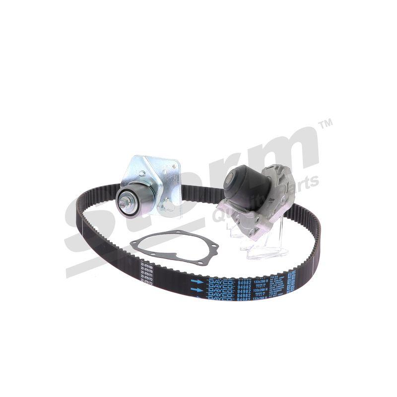 Pompe à eau + kit de courroie crantée STORM QUALITY PARTS 904509KP