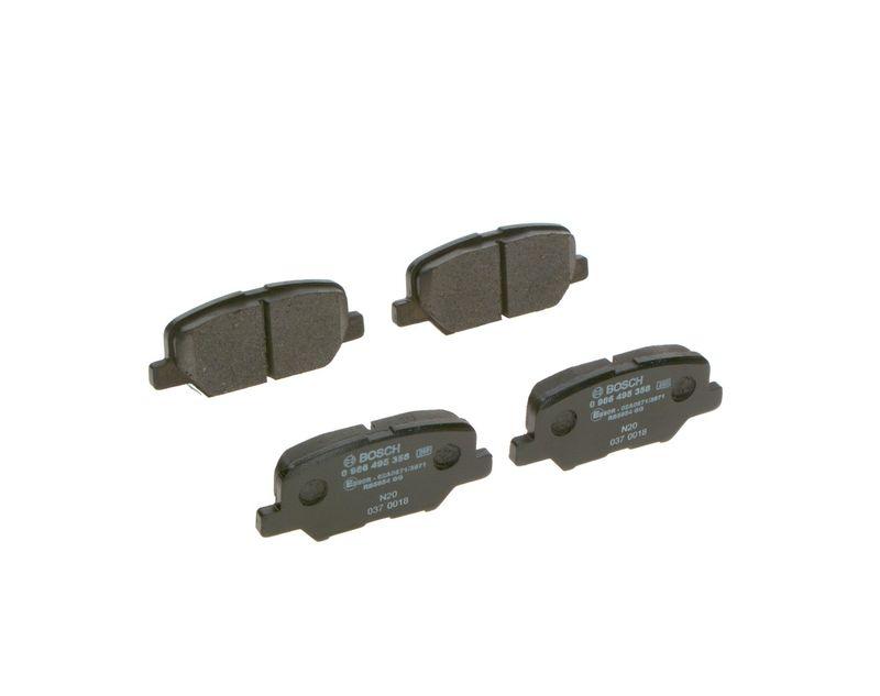 Kit de plaquettes de frein, frein à disque BOSCH 0 986 495 358