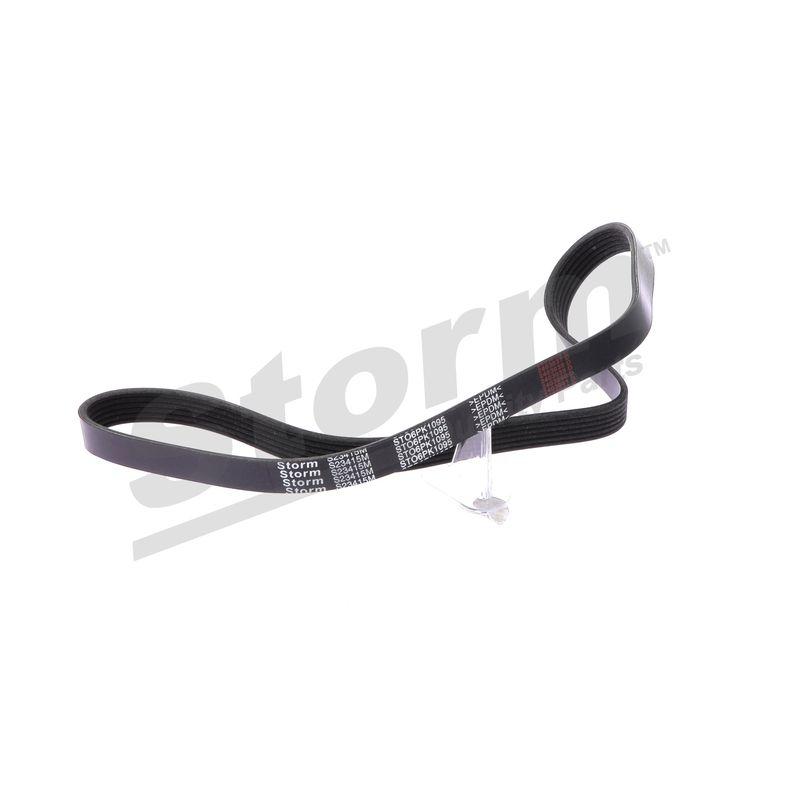 Courroie trapézoïdale à nervures STORM QUALITY PARTS STO6PK1095
