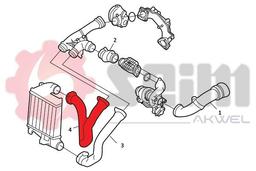 Gaine de suralimentation SEIM 982068