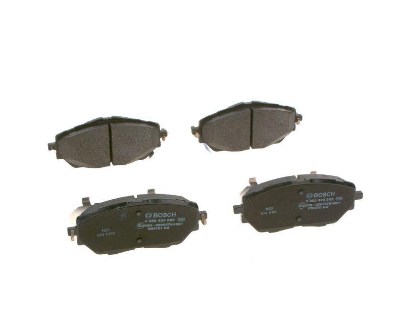 Kit de plaquettes de frein, frein à disque BOSCH 0 986 424 865