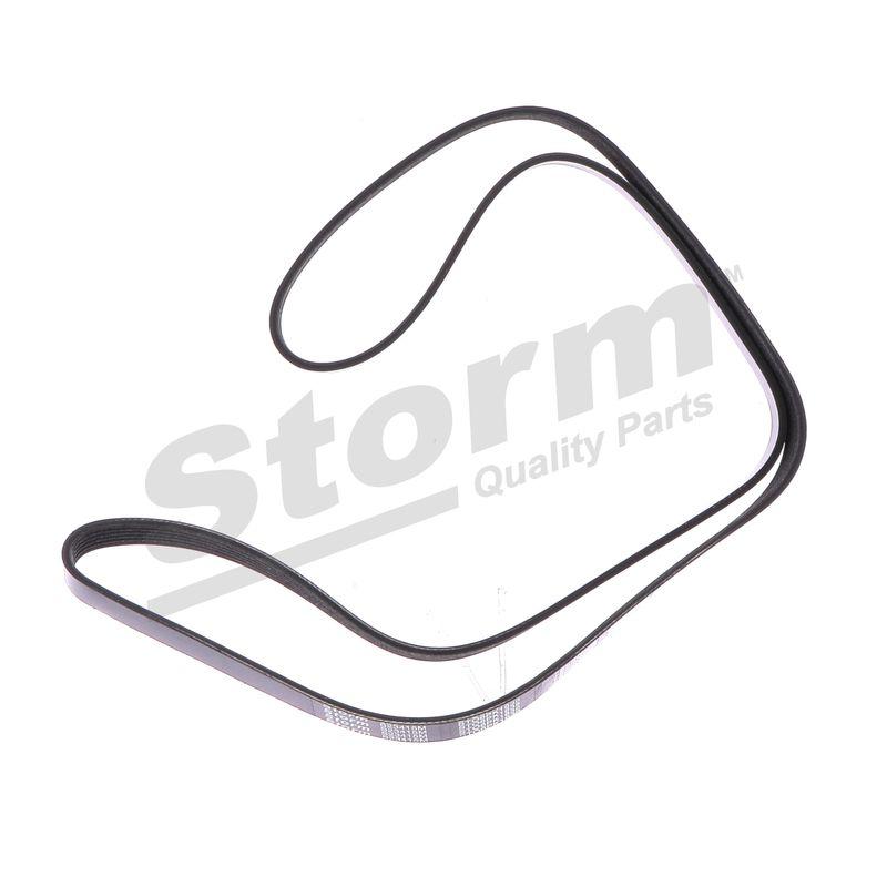 Courroie trapézoïdale à nervures STORM QUALITY PARTS STO6PK1638