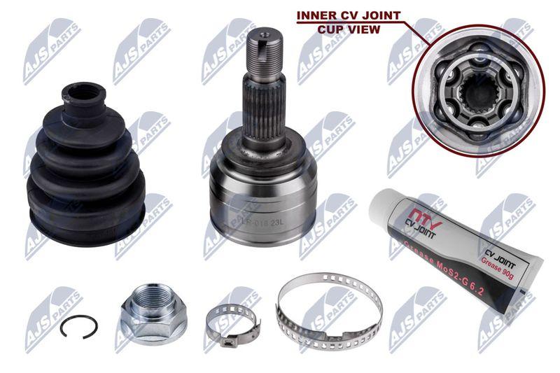 Jeu de joints, arbre de transmission NTY NPZ-LR-018