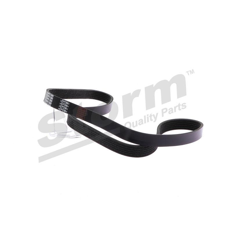Courroie trapézoïdale à nervures STORM QUALITY PARTS STO6PK1390