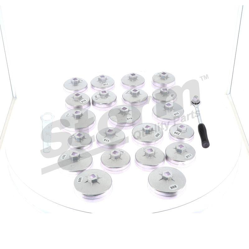 Kit clé coiffe pour filtre à huile STORM QUALITY PARTS 555509