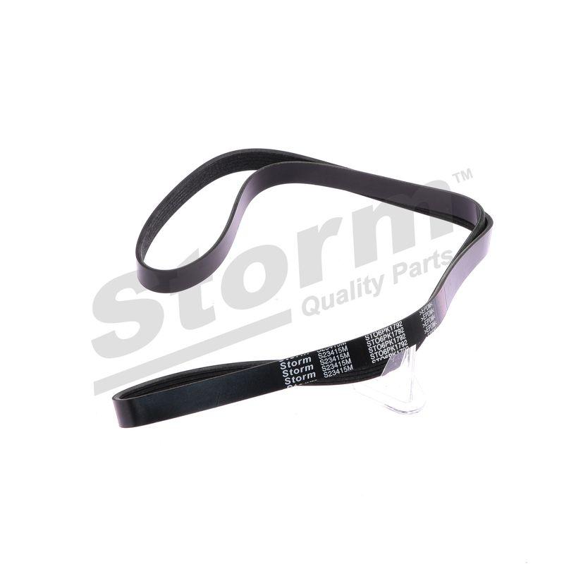 Courroie trapézoïdale à nervures STORM QUALITY PARTS STO6PK1792