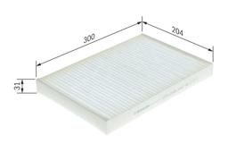 Filtre, air de l'habitacle BOSCH 1987432071