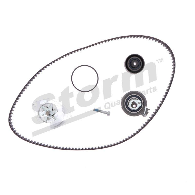 Pompe à eau + kit de courroie crantée STORM QUALITY PARTS 904470KP