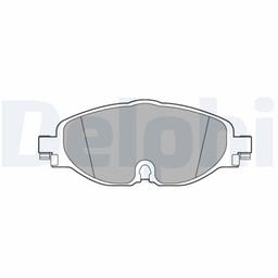 Kit de plaquettes de frein, frein à disque DELPHI LP3584