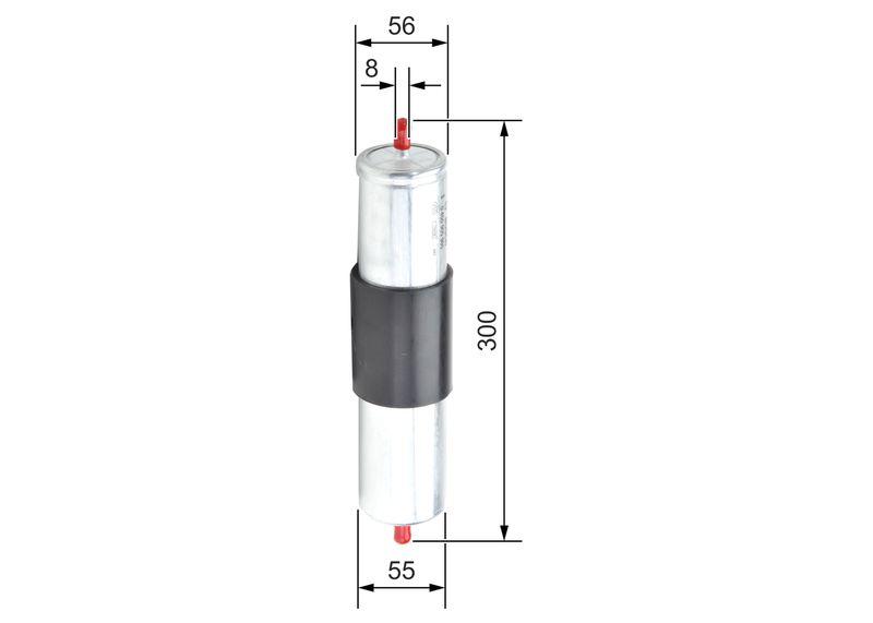 Filtre à carburant BOSCH 0 450 905 905