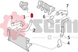 Gaine de suralimentation SEIM 981143