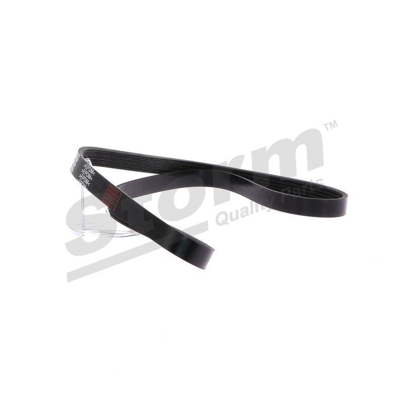 Courroie trapézoïdale à nervures STORM QUALITY PARTS STO5PK1138
