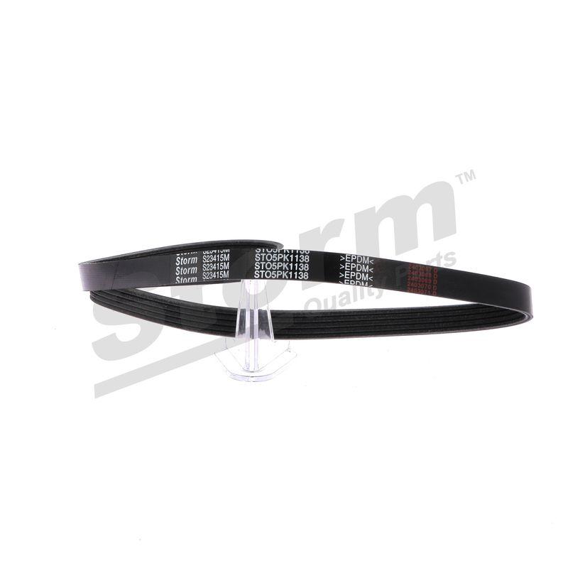 Courroie trapézoïdale à nervures STORM QUALITY PARTS STO5PK1138