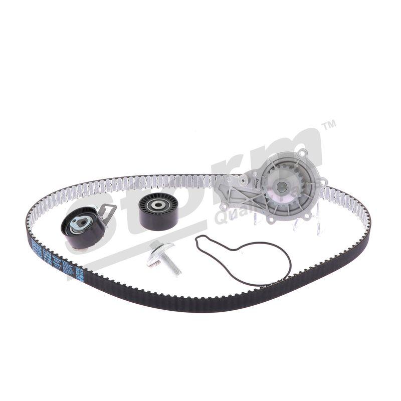 Pompe à eau + kit de courroie crantée STORM QUALITY PARTS 904546KP